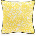Produktbild: H.O.C.K. Paloma Outdoor Kissen inkl. Füllung und Matratzenkissen (50x50cm, Gelb)