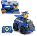 Produktbild: PAW PATROL – Chases ferngesteuertes Polizeiauto mit Lichteffekten, ca. 25 cm, einfache Steuerung mit Fernbedienung, RC-Auto für Kinder ab 3 Jahren
