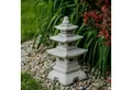 Produktbild: gartendekoparadies.de Gartenfigur Steinlampe Pagode japanische Steinlaterne, H. 46 cm, 14 kg, Frostsicher