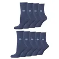 Produktbild: TOM TAILOR Basicsocken TOM TAILOR Damensocken 9er Pack indigo melange TOM TAILOR Damensocken 9er Pack indigo melange blau 35-38