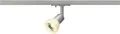 Produktbild: SLV Puria 143454 Hochvolt-Schienensystem-Leuchte 1phasig GU10 50W Halogen, LED Silber-Grau