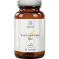 Produktbild: Curcuma Forte Bio + Bioperine® - Vegan - 100% natürlich - 60 Kapseln - Glasflasche