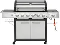 Produktbild: El Fuego Gasgrill Long Beach, BxTxH: 161x59,5x121 cm