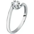 Produktbild: CHRIST Diamantring CHRIST Damen-Damenring 585er Weißgold 1 Diamant goldfarben 50