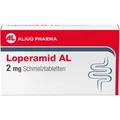 Produktbild: LOPERAMID AL 2 mg Schmelztabletten 12 St.