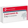 Produktbild: Loperamid AL 2 Mg Schmelztabletten