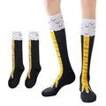 Produktbild: Chicken Leg Socks,Karneval Chicken Socks Kostüm,Hühner Socken Hühnerbeine Kostüme,Huhn Witzige Socken Lustig Herren,Funny Sock Erwachsene,HüHnersocken Leg Kinder Ostersocken Damen Fasching Rock Kostüm
