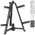 Produktbild: VEVOR Hantelscheibenständer, Hantelscheibenbaum für 2-Zoll-Hantelscheiben, Standard-Hantelscheibenbaum, 300 lbs Tragkraft, Gewichtsaufbewahrungshalter, Home-Gym-Langhantelständer-Aufbewahrungsständer, Schwarz