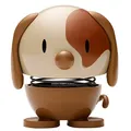 Produktbild: Hoptimist Tier, Hund, Wackelfigur & Glücksbringer Skandinavisch, Wohnzimmer & Schreibtisch Deko, Büro Gadget, Tolle Kleine Geschenke, 5,5 x 5,9 x 7,3 cm, Small, Braun