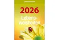 Produktbild: Korsch Verlag Tischkalender Lebensweisheiten 2026