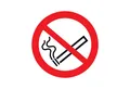 Produktbild: wolk Aufkleber SafetyMarking Verbotsschild Folie D100 mm Rauchen verboten
