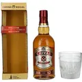 Produktbild: Chivas Regal 12 Years Old Blended Scotch Whisky 40% Vol. 0,7l mit Tumbler Glas