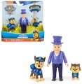Produktbild: PAW PATROL Hero Pups – Actionfiguren-Set mit 1 Chase Hundefigur, 1 Chaos-Kätzchen Figur und 1 Bürgermeister Besserwisser Figur, Spielzeug geeignet für Kinder ab 3 Jahren