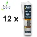 Produktbild: 12 x DenBraven / Bostik A585 Premium Maleracryl weiß 300ml - Fugen & Risse