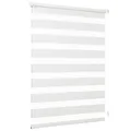 Produktbild: Sekey Doppelrollo Klemmfix ohne Bohren für Fenster, Doppelrollo 100 cm breit, Duo Rollo Jalousie Sonnenschutz, 100x130cm, Leinen