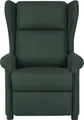 Produktbild: vidaXL Massagesessel Dunkelgrün Stoff