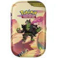 Produktbild: Pokémon Mini-Tin-Box Karmesin & Purpur – Nebel der Sagen – Boninu (2 Boosterpacks & 1 Stickerbogen)