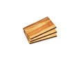 Produktbild: Kesper Frühstücksbrett Frühstücksbrettchen, 3er Pack, Akazienholz, Holz Schneidebrett, Akazienholz, (3-St), für den täglichen Gebrauch, ideal zum servieren von Speisen