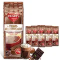 Produktbild: HEARTS Trinkschokolade, 5 x 1kg lnstant Drinking Chocolate Pulver, leicht löslich, milchig, cremig, 5er Vorratspackung, reicht für 400 Tassen