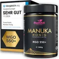 Produktbild: Manuka Honig | MGO 550+ | 500g | Das ORIGINAL aus NEUSEELAND | PUR, ROH & ZERTIFIZIERT | Premium Qualität 100% natürlich | PowerFabrik™