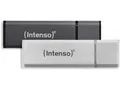 Produktbild: INTENSO Alu Line 2x USB-Stick, 32 GB, 28,00 MB/s, Silber/Anthrazit