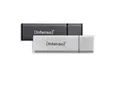 Produktbild: Intenso Alu Line 2x 32 GB USB 2.0 Flash Drive Silver and Anthracite 3521480