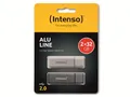 Produktbild: INTENSO USB-Stick Alu Line 3521480 USB 2.0 32GB 2er Pack