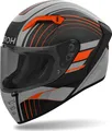 Produktbild: Integralhelm AIROH Connor Achieve Grau Schwarz Orange Matt größe XXL
