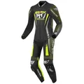 Produktbild: Berik Absolute GP 1-Teiler Motorrad Lederkombi, schwarz-grün-gelb, Größe 56 für Männer