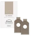 Produktbild: ipuro Classic Autoduft Cachemire EVA Refill 2x9g - Eleganter Duft für Auto mit Rose, Johannisbeere und Zedernholz - Langanhaltender Autoduft Lufterfrischer - Passend für ipuro Classic Autostecker Clip