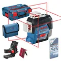 Produktbild: Bosch Professional 12V System Linienlaser GLL 3-80 C (Ohne Akku, Universalhalterung BM 1, m. App-Funktion, roter Laser, max. Arbeitsbereich: 30 m, Tasche, in L-BOXX)