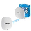 Produktbild: Gigabit Point-to-Point WLAN Bridge Outdoor, KuWFi Point to Point Wifi Bridge für 10KM Netzwerkverlängerung und IP Camera, 17dBi Richtfunk WLAN mit 2 1000Mbps Ports und PoE Adapter, 2-Pack Access Point