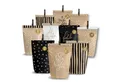 Produktbild: PAPIERDRACHEN befüllbarer Adventskalender Adventskalender mit bedruckten Tüten, Adventskalender zum selber befüllen