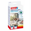 Produktbild: TESA Moskitonetz für Fenster, schwarzes Anti-Pollen-Fensternetz, 1,3 x 1,5 m
