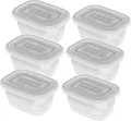 Produktbild: 6er Set Gefrierdosen 0,25 l FREEZE, Farbe:Transparent