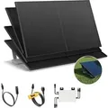 Produktbild: Solakon Balkonkraftwerk 2000W Solaranlage mit Gartenhalterung Steckerfertig Komplettset Photovoltaik 800W Kabellänge 5m