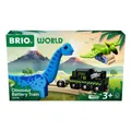 Produktbild: BRIO World – 36096 Dinosaurier Batteriezug | Spielzeugzug für Kinder ab 3