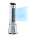 Produktbild: Klarstein Skyscraper Ice 4-in-1 Luftkühler Ventilator 210 m³/h 30 W Oszillation mobil Fernbedienung Grau