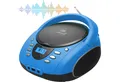 Produktbild: Cyberlux CL-710 tragbarer CD-Player (CD, Kinder CD Player tragbar, Boombox, Musikbox, FM Radio mit MP3 USB)