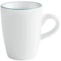 Produktbild: KAHLA 574732A69976C Pronto Line Espresso-Obertasse hoch 0,10 l Line ocean green | Espressotasse mit türkiser Linie aus Porzellan