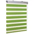 Produktbild: Doppelrollo Doppelrollo Duorollo mit Kassette Kassettenrollo, ventanara grün 140 cm x 220 cm
