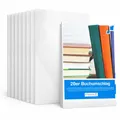 Produktbild: 20x Buchumschlag klar & transparent Umschlag & Hefthülle Buchschoner  DIN A4 ...