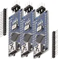 Produktbild: AZ-Delivery Mikrocontroller AZ-Nano V3-Board mit Atmega328 CH340 nicht verlötete, verbesserte Version, 3x Nano V3