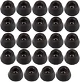 Produktbild: Adam Hall Hardware 4901 M24 AH - 24er Set Gummifuß 30 x 15 mm schwarz im Beutel
