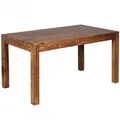Produktbild: FineBuy Esstisch rechteckig 160 cm Sheesham Massivholz - Design Esszimmertisch für 6-8 Personen - Landhaus Küchentisch - Holztisch Massiv