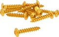 Produktbild: Schraubensatz 12 Stück Verkleidung gold - 6x30