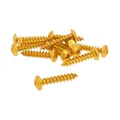 Produktbild: Schraubensatz 12 Stück Verkleidung Gold - 6x30