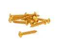 Produktbild: Schraubensatz 12 Stück Verkleidung gold - 6x30