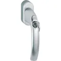 Produktbild: Hoppe-AG Fenstergriff Atlanta 10763909 Secustik, 32-42 mm Stiftlänge, Metall, silber, abschließbar