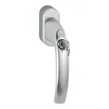Produktbild: 10763909 Fenstergriff Atlanta-Secustik m. Rast. 45°VK 7 x 32-42 mm Silber